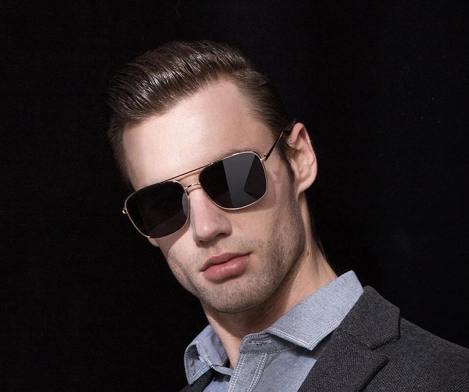 New Metal Frame Square Sunglasses For Men And Women -FunkyTradition