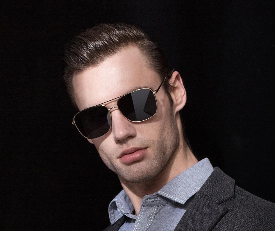 Stylish Celebrity Square Metal Sunglasses For Men And Women -FunkyTradition