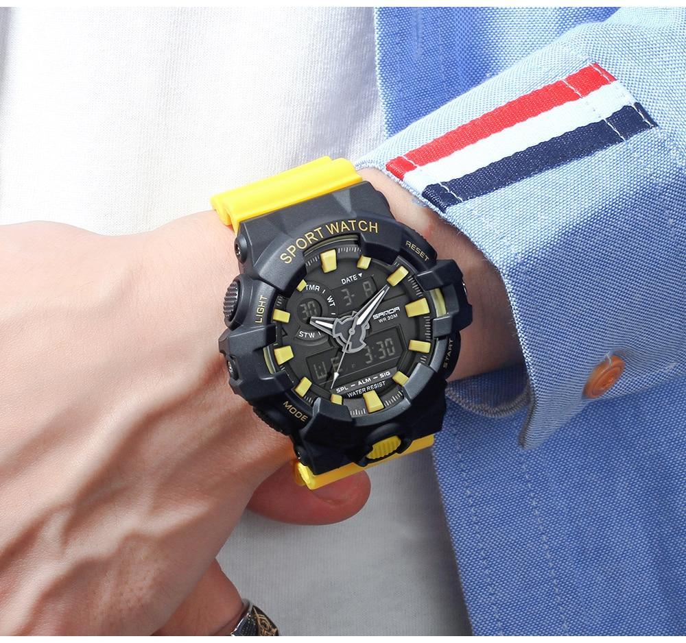 New Luxury LED Digital Waterproof Wristwatch For Men And Women-FunkyTradition