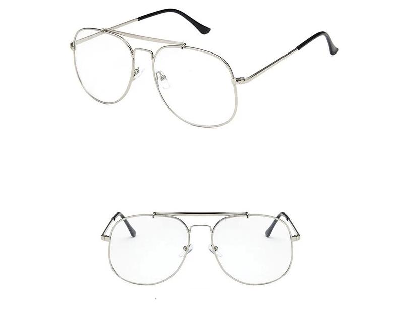 Stylish Metal Square Sunglasses For Men And Women-FunkyTradition