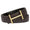 Stylish H-Pattern Leather Strap Belt For Men-FunkyTradition