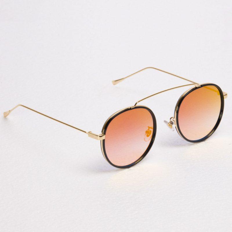 Stylish Round Metal Frame Sunglasses For Men And Women-FunkyTradition