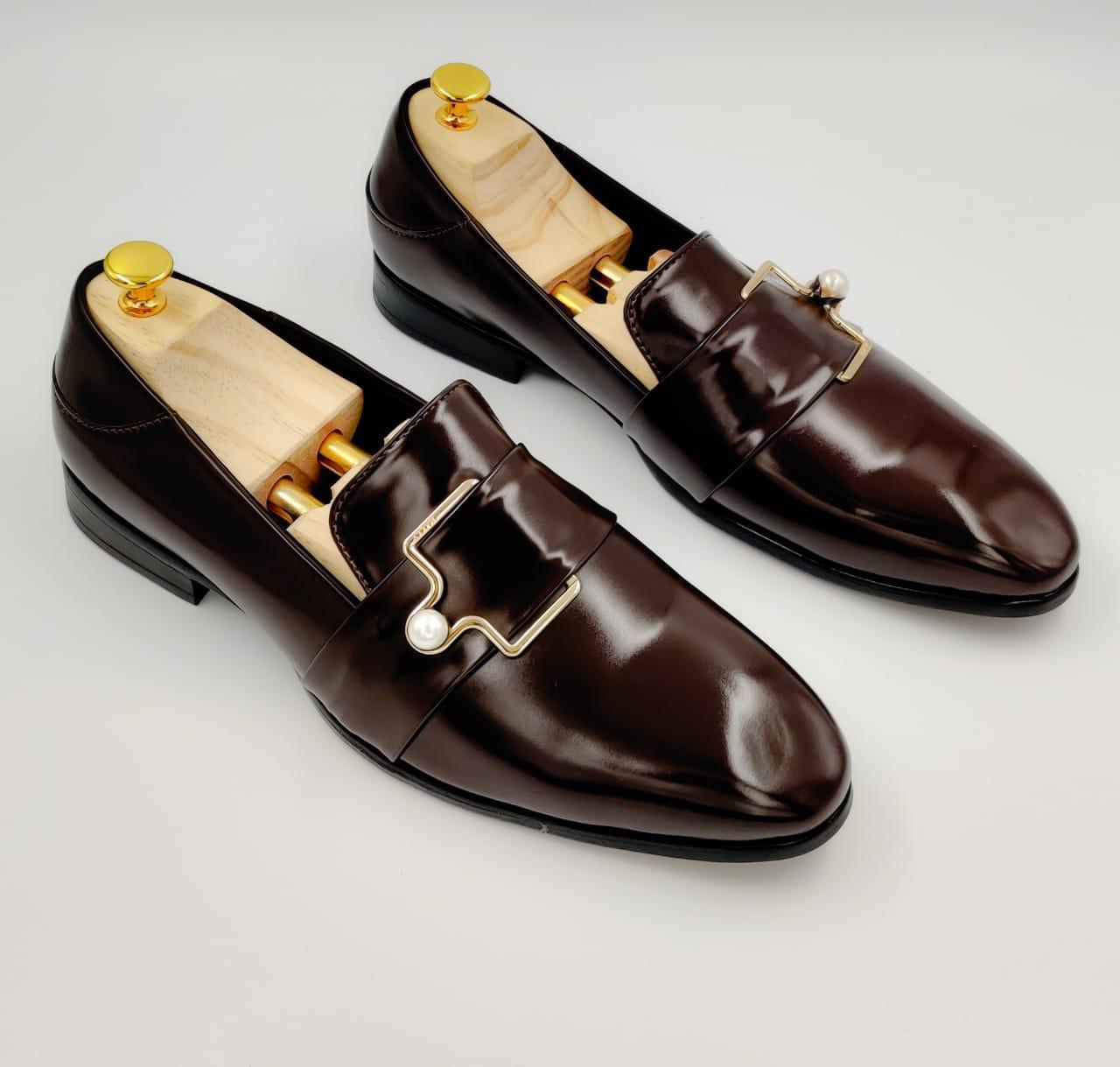 Mens Luxury Design Party Wear Premium Quality Loafer Shoes - FunkyTradition