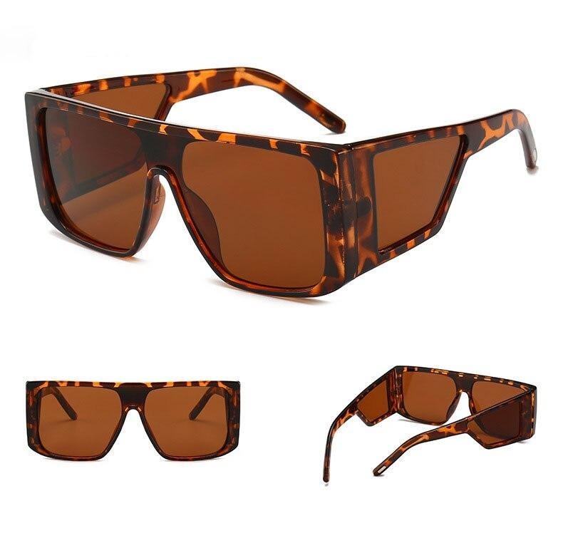 Square Vintage Sunglasses For Men And Women-FunkyTradition