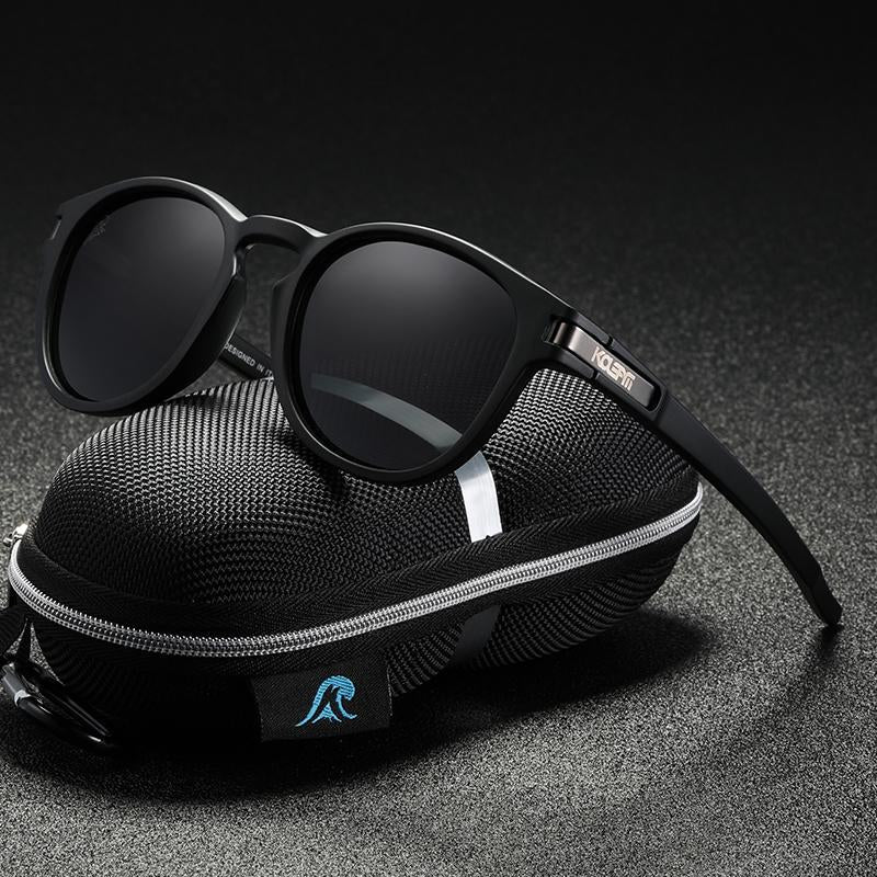 Ultralight Round Frame Sports Polarized Sunglasses For Men And Women-FunkyTradition
