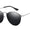 Round Blaze Rimless Sunglasses For Men And Women -FunkyTradition