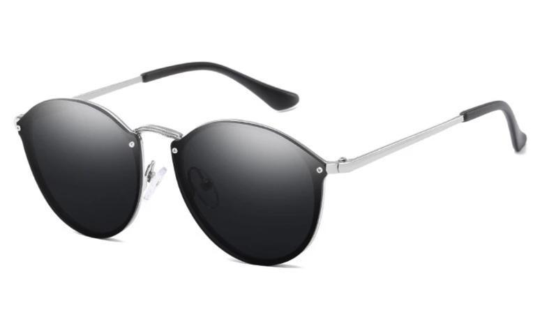 Round Blaze Rimless Sunglasses For Men And Women -FunkyTradition