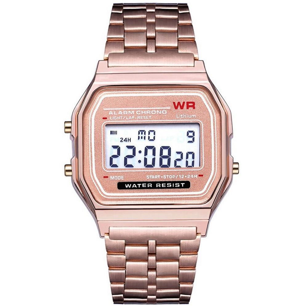Stylish Rose Gold Business Wristwatch For Men And Women-FunkyTradition