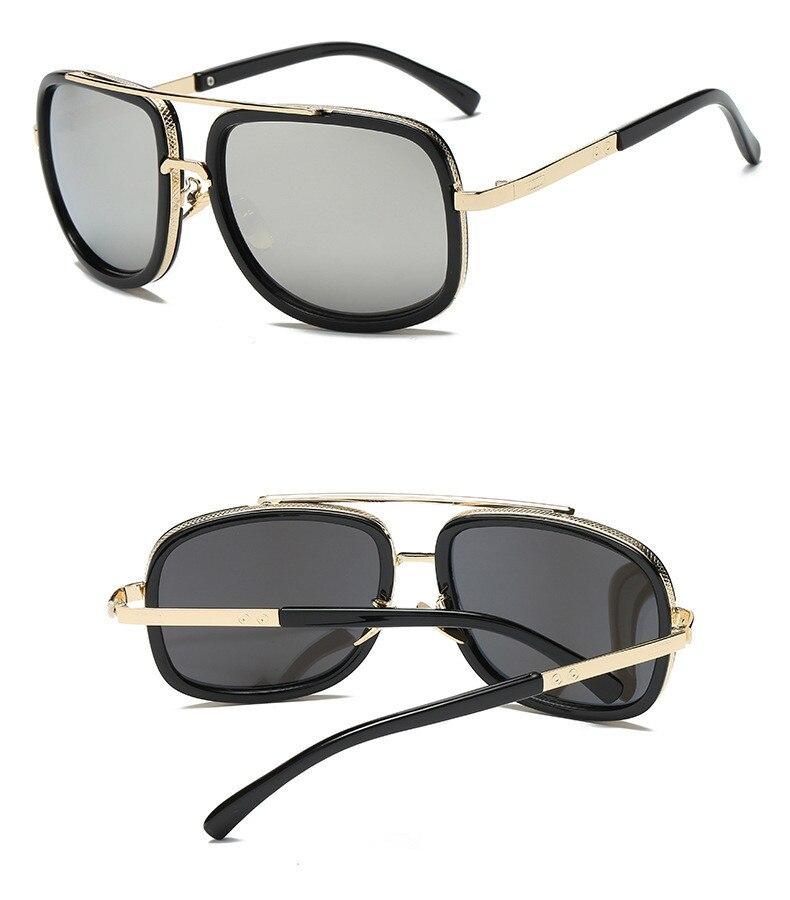 Stylish Vintage Square Retro Sunglasses For Men And Women-FunkyTradition