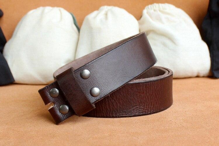 Stylish Genuine Leather Needle Buckle Belt For Men-FunkyTradition