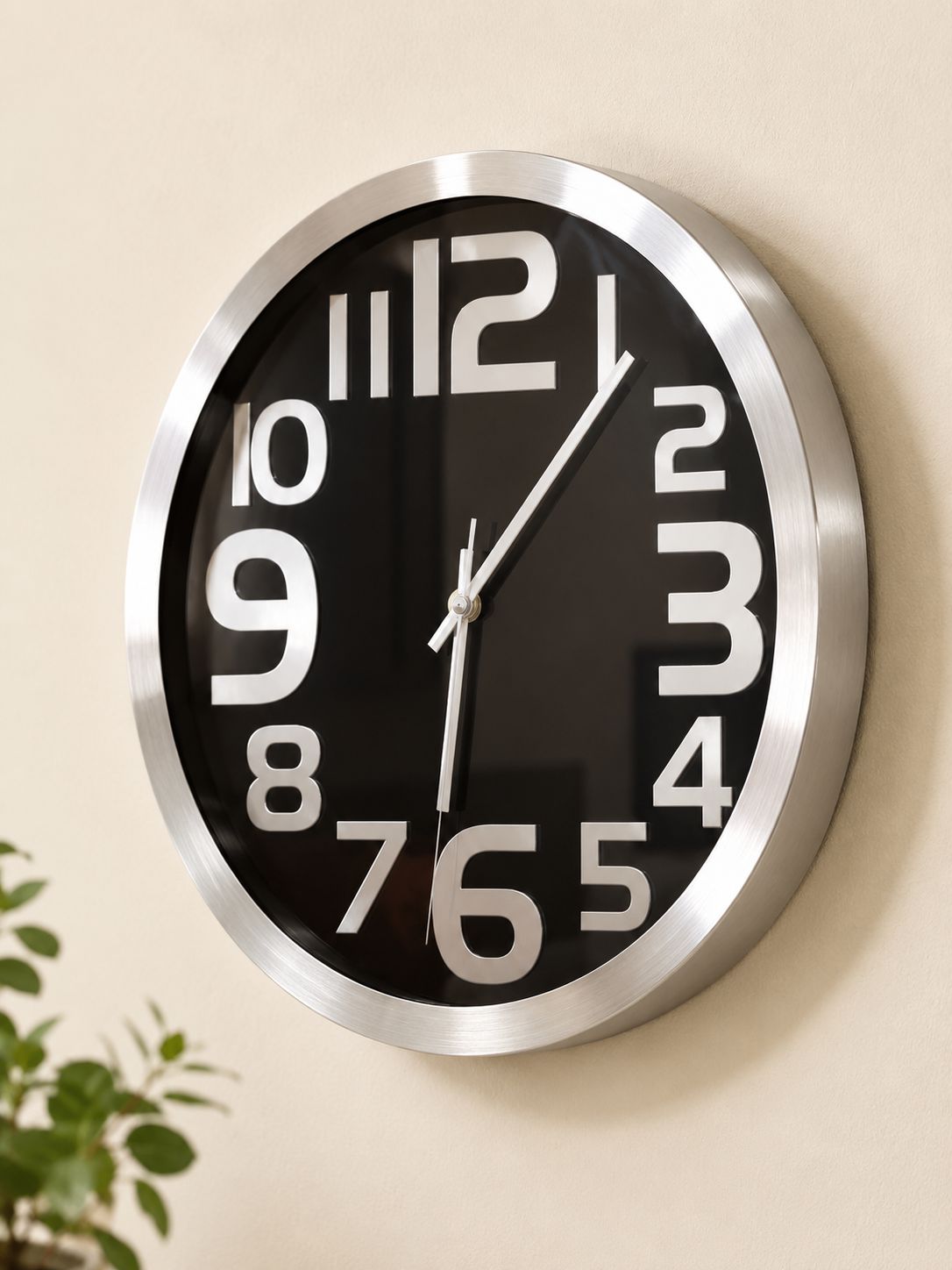 Premium 3-6-9-12 Vastu Wall Clock – 12 Inch Metal Wall Clock