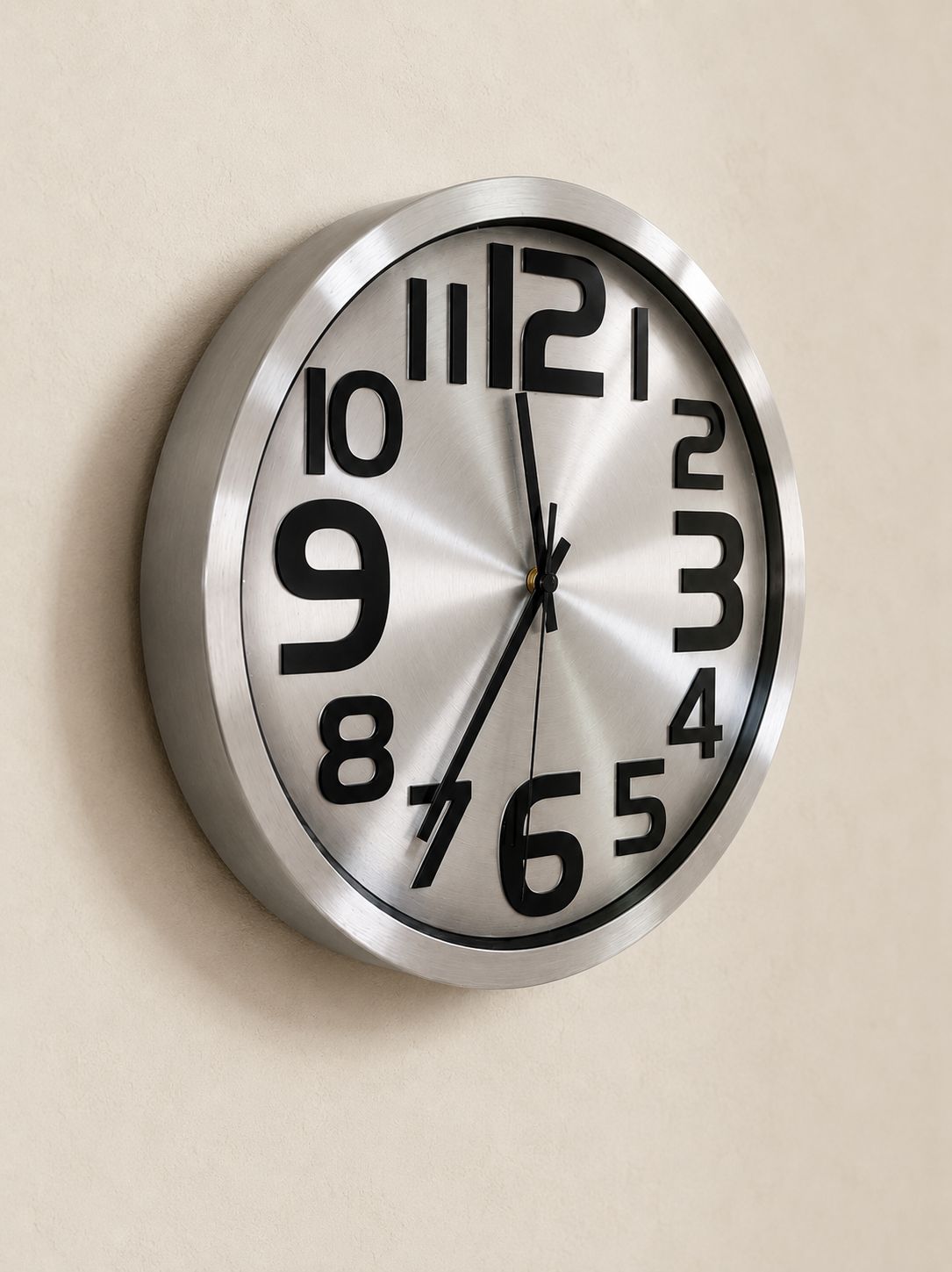 Premium 3-6-9-12 Vastu Wall Clock – 12 Inch Metal Wall Clock