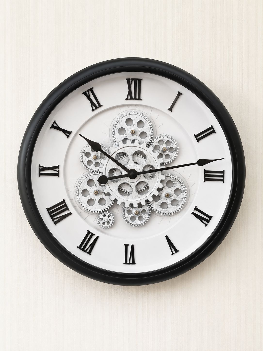 Premium Mechanical Gear Wall Clock – 16 Inch Working Gear Decorative Wall Clock