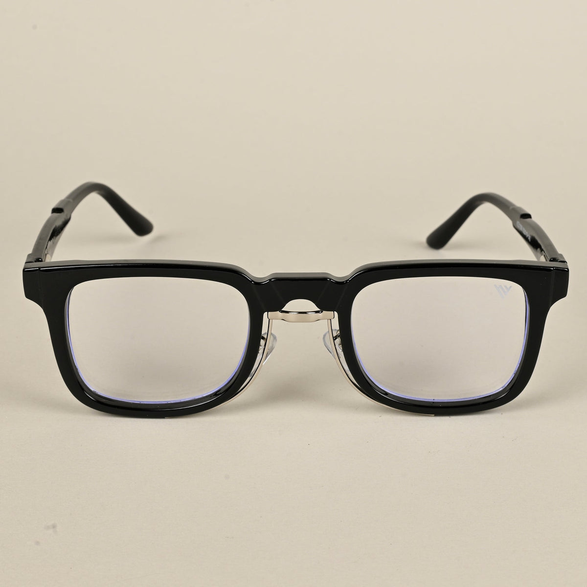 Classic Black Frame Eyeglasses | Timeless Style for Men & Women