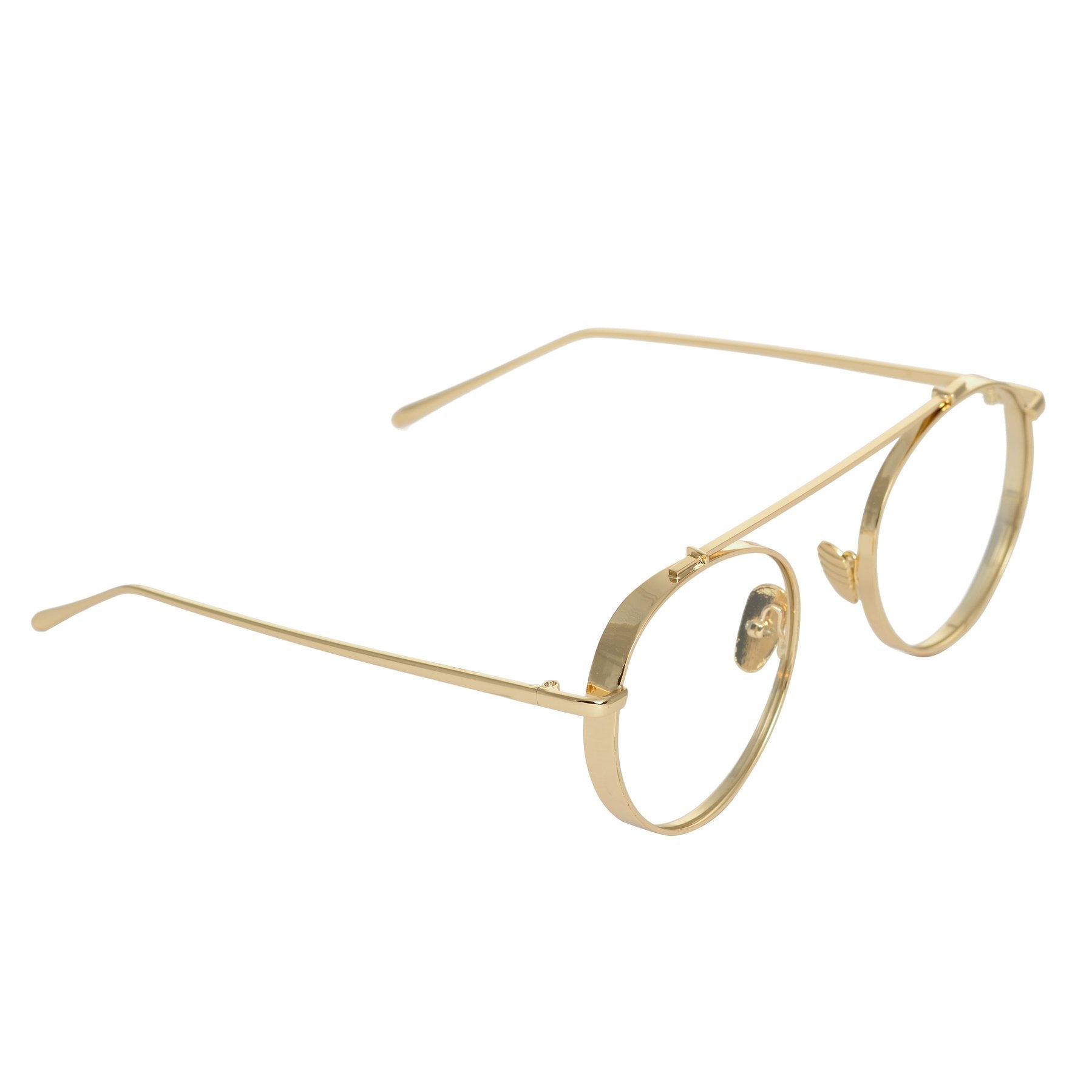 Round Gold Day Night Sunglasses For Men And Women-FunkyTradition