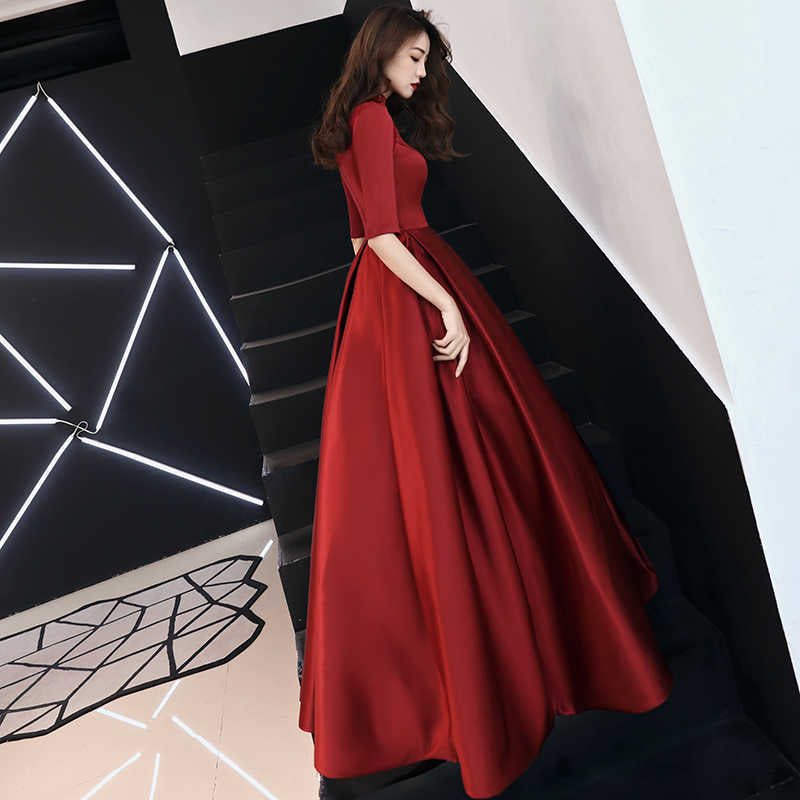 Elegant Designer Tapeta Silk O-neck Ball Gown - FunkyTradition