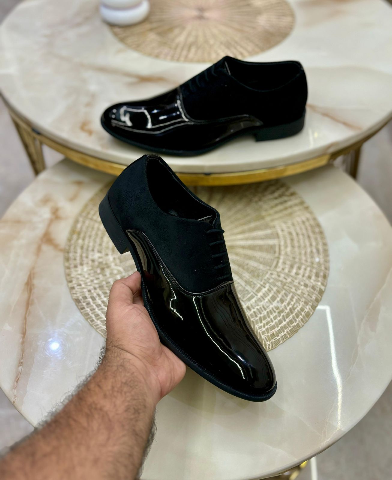 Elegant Black Oxford Shoes – Formal Shoes for Men in UK Sizes 6-10