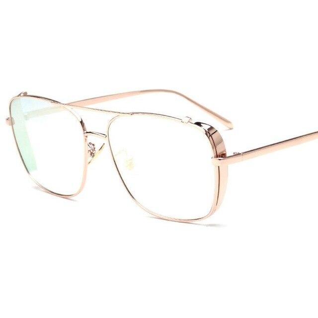 New Metal Alloy Frame Square Sunglasses For Men And Women -FunkyTradition