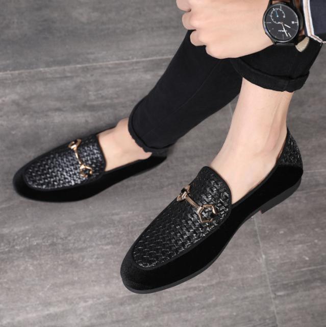 Fashion Woven Moccasins Casual wear Party Wear For Men- FunkyTradition