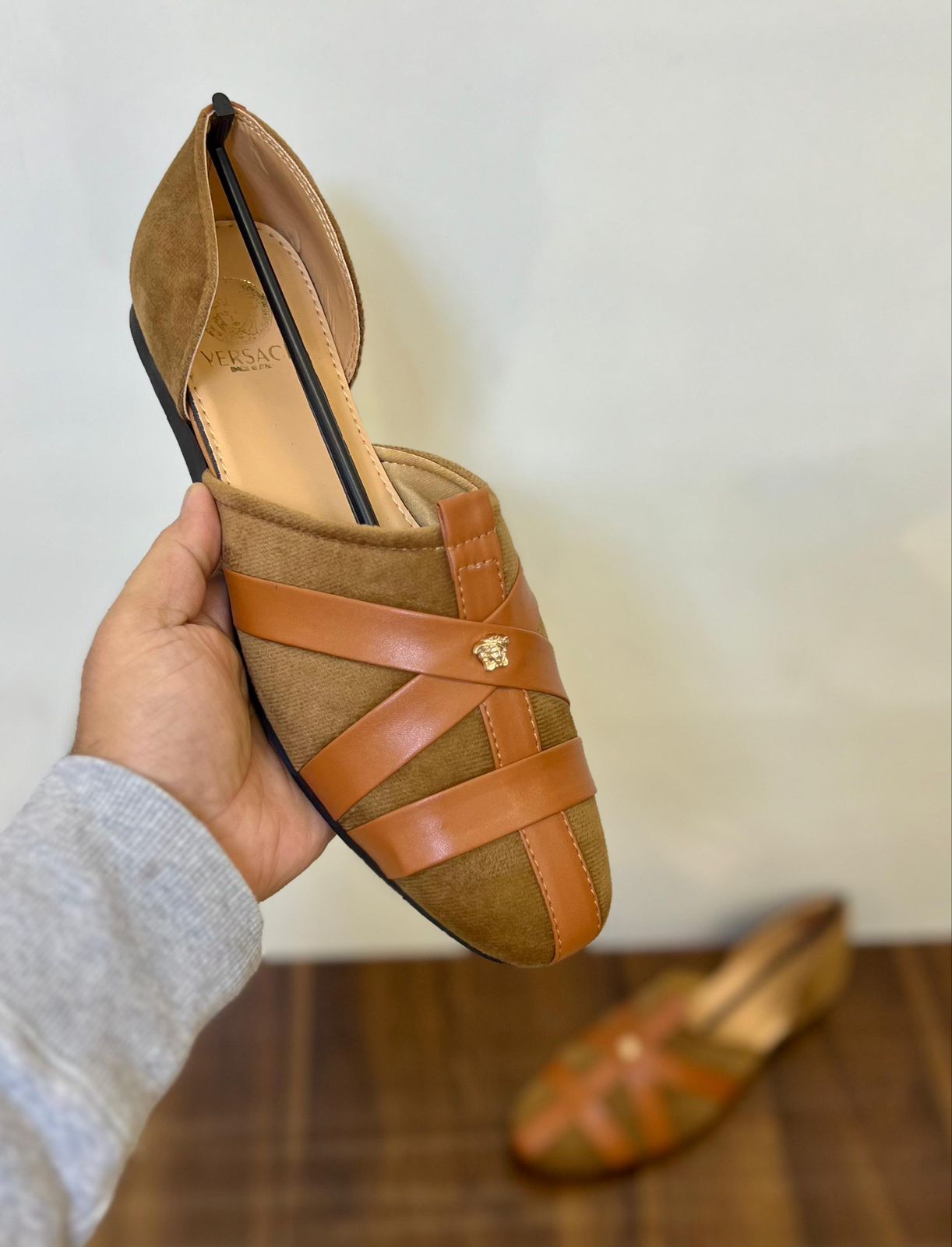 Fashionable Multicolor Peshawari Shoes For Partywear and Casual Wear-FunkyTradition
