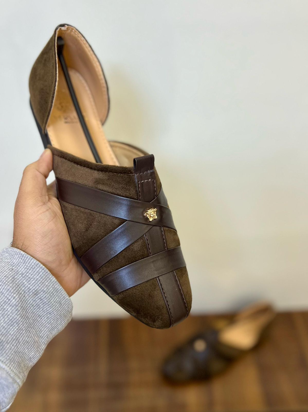 Fashionable Multicolor Peshawari Shoes For Partywear and Casual Wear-FunkyTradition