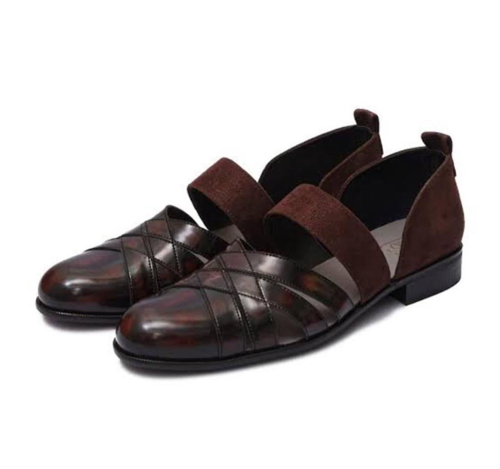 Fashionable Peshawari Shoes For Partywear and Casual Wear-FunkyTradition