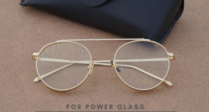 Round Gold Day Night Sunglasses For Men And Women-FunkyTradition