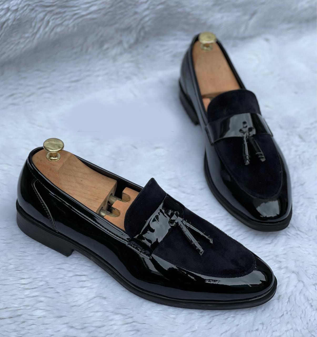 FunkyTradition Men Black Colour Outdoor Formal Casual Ethnic Loafer