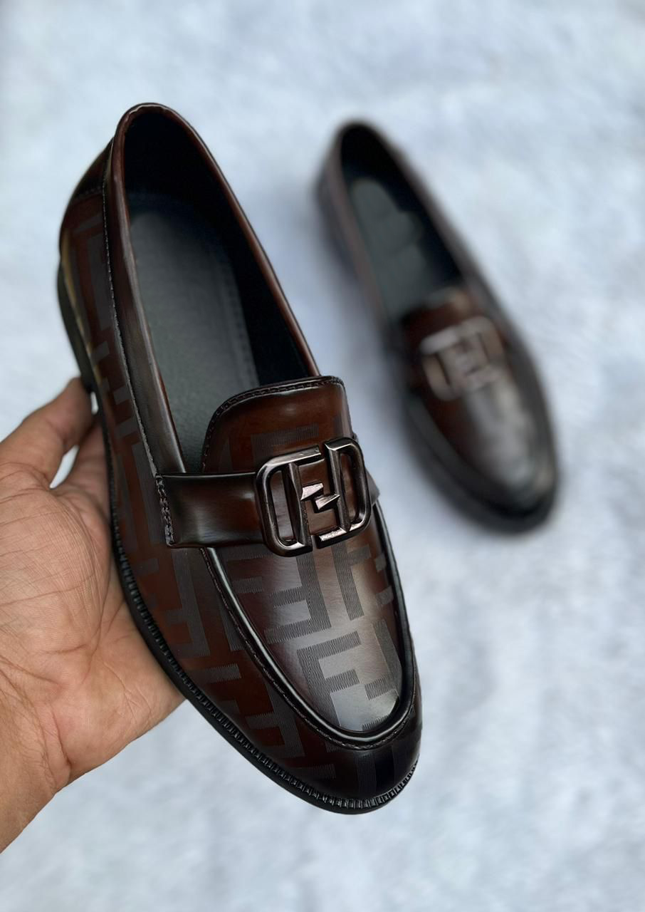 FunkyTradition Men Black Brown Colour Moccasins Outdoor Formal Casual Ethnic Loafer