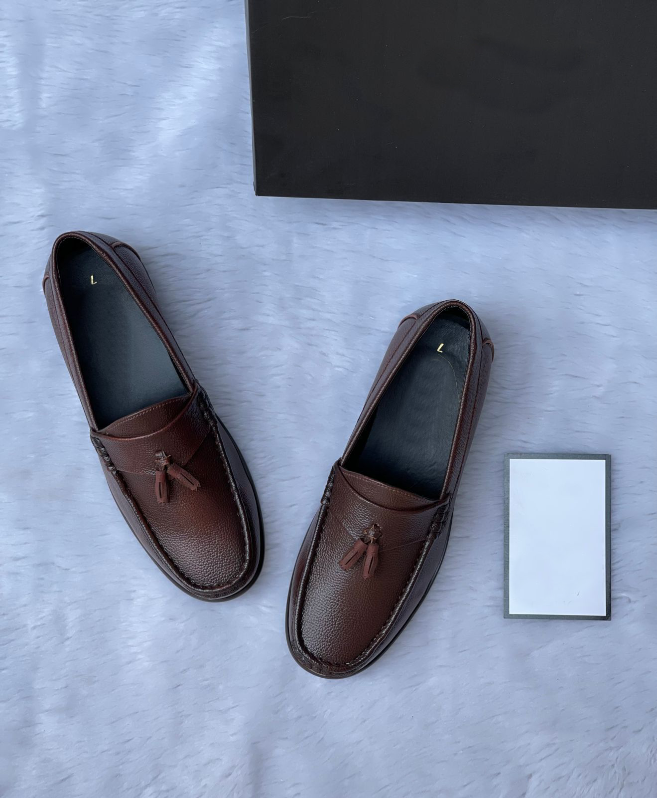 FunkyTradition Men Black Brown Colour Moccasins Outdoor Formal Casual Ethnic Loafer