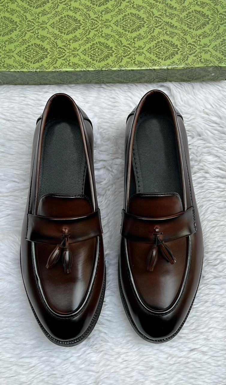 FunkyTradition Men Black Brown Colour Outdoor Formal Casual Ethnic Loafer