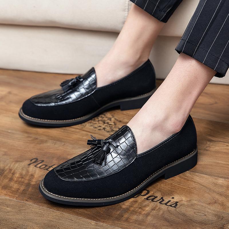 High Quality Croc Moccasin Loafer Shoes For Office, Casual And Party Wear-FunkyTradition