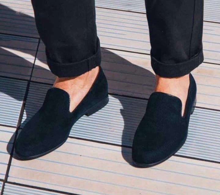 Men Suede Shoes Fashion Business And Partywear Loafer -FunkyTradition