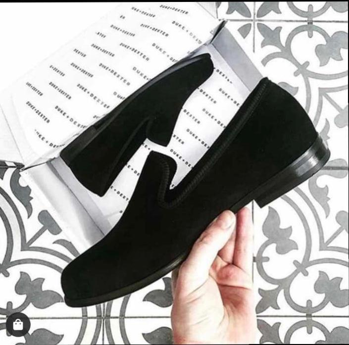 Men Suede Shoes Fashion Business And Partywear Loafer -FunkyTradition