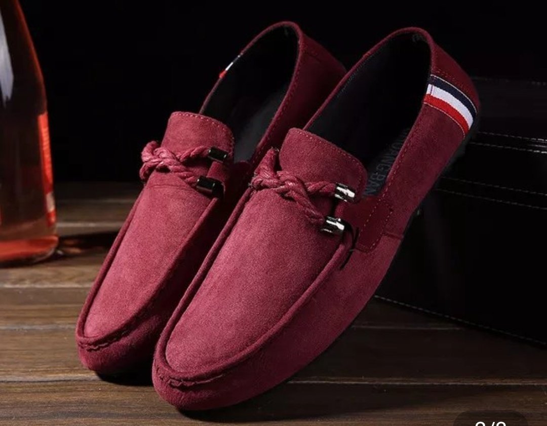 Stylish Men Suede Shoes Fashion Business And Partywear Loafer -FunkyTradition
