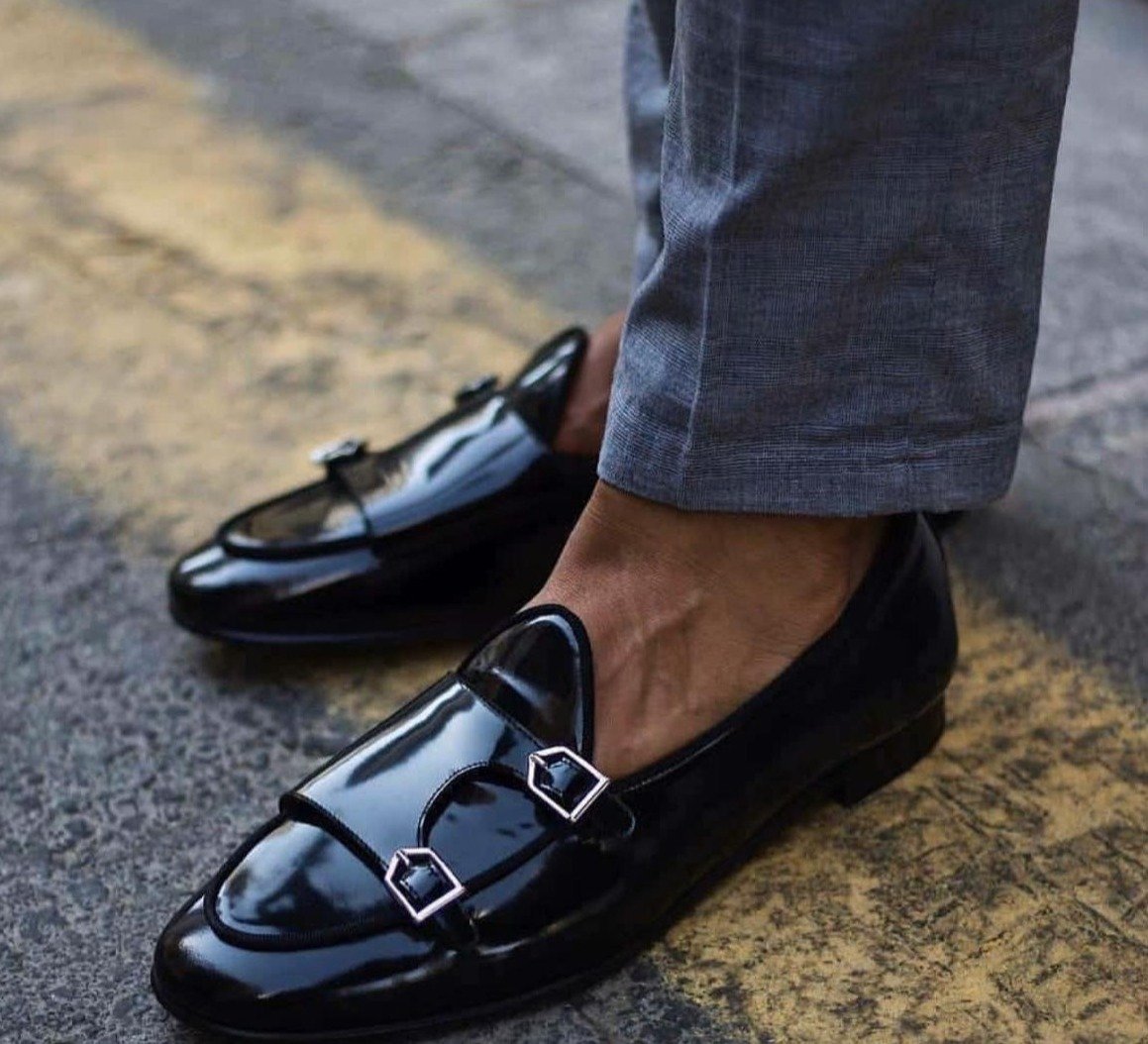 Suede Shoes For Men Fashion Business And Partywear Loafer -FunkyTradition
