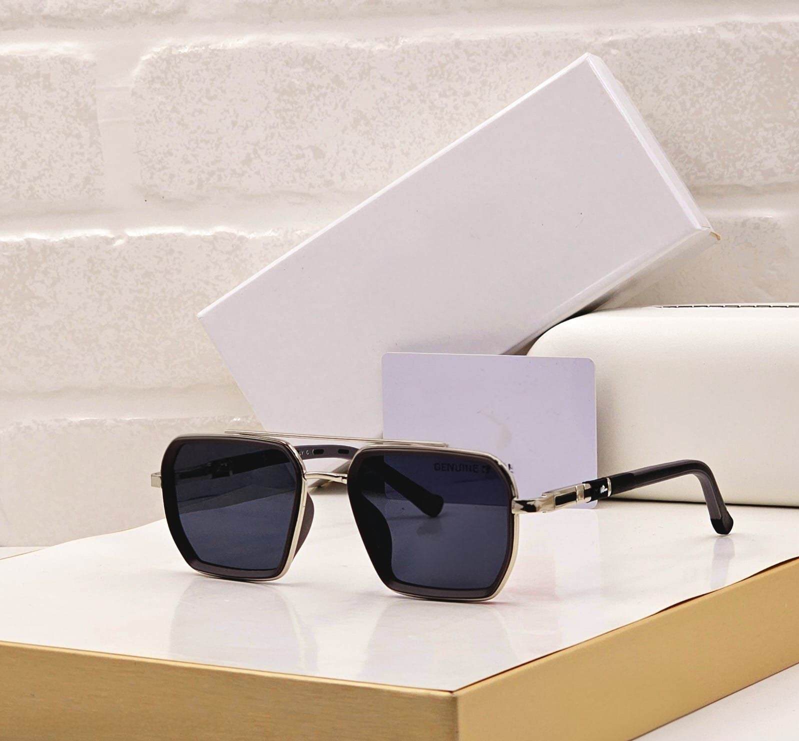 Trendsetter Square Sunglasses for Men & Women | Black, Blue, Tortoise UV Protected Shades