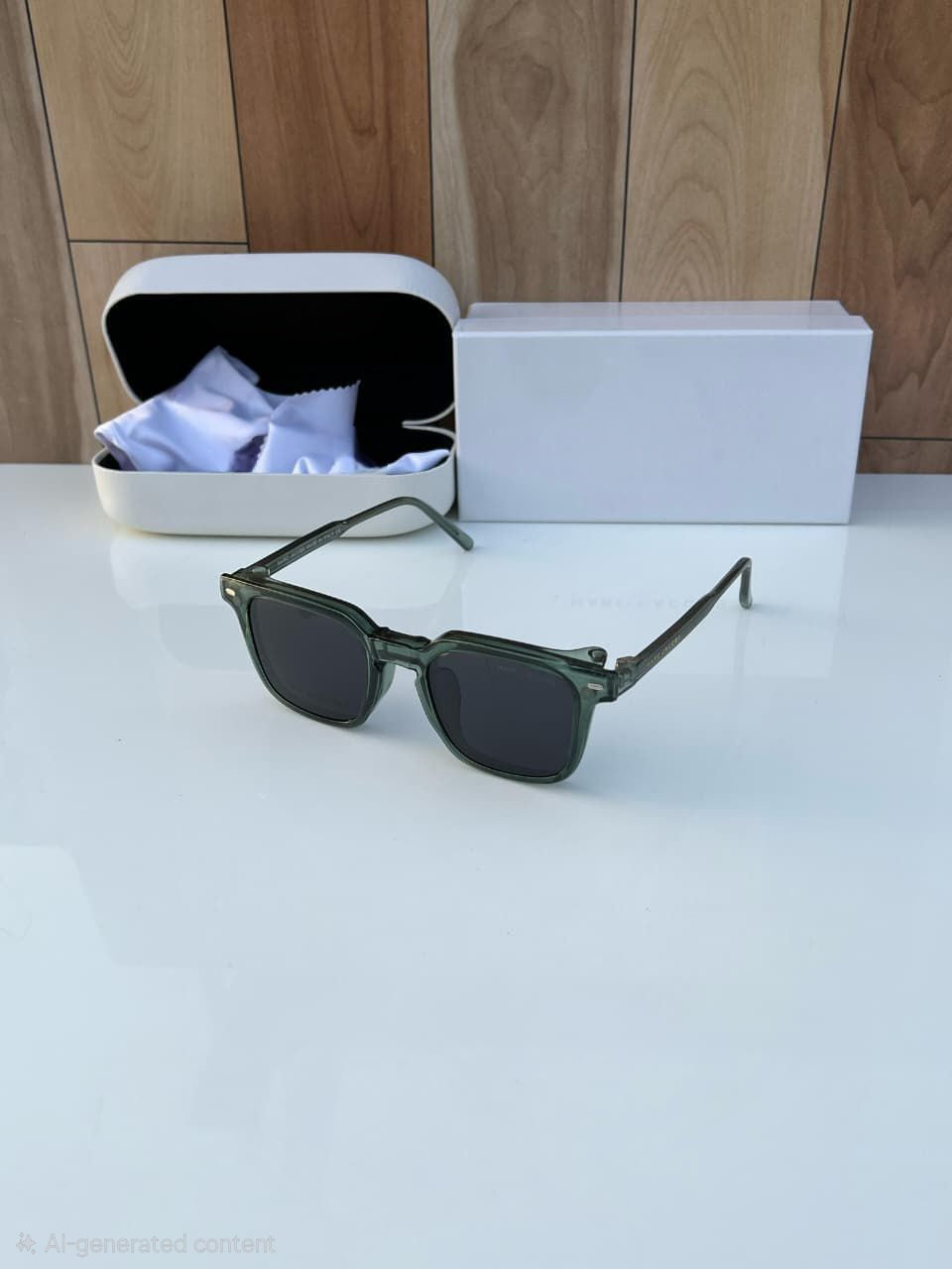 2-in-1 Magnetic Clip-On Specs | Black & Grey Frame | UV Sunglasses