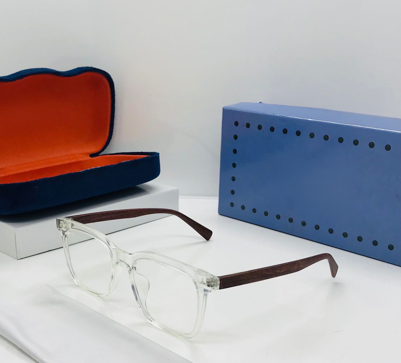 Trending Transparent Eyeglasses | Clear Frame Specs with Diamond Bling for Women