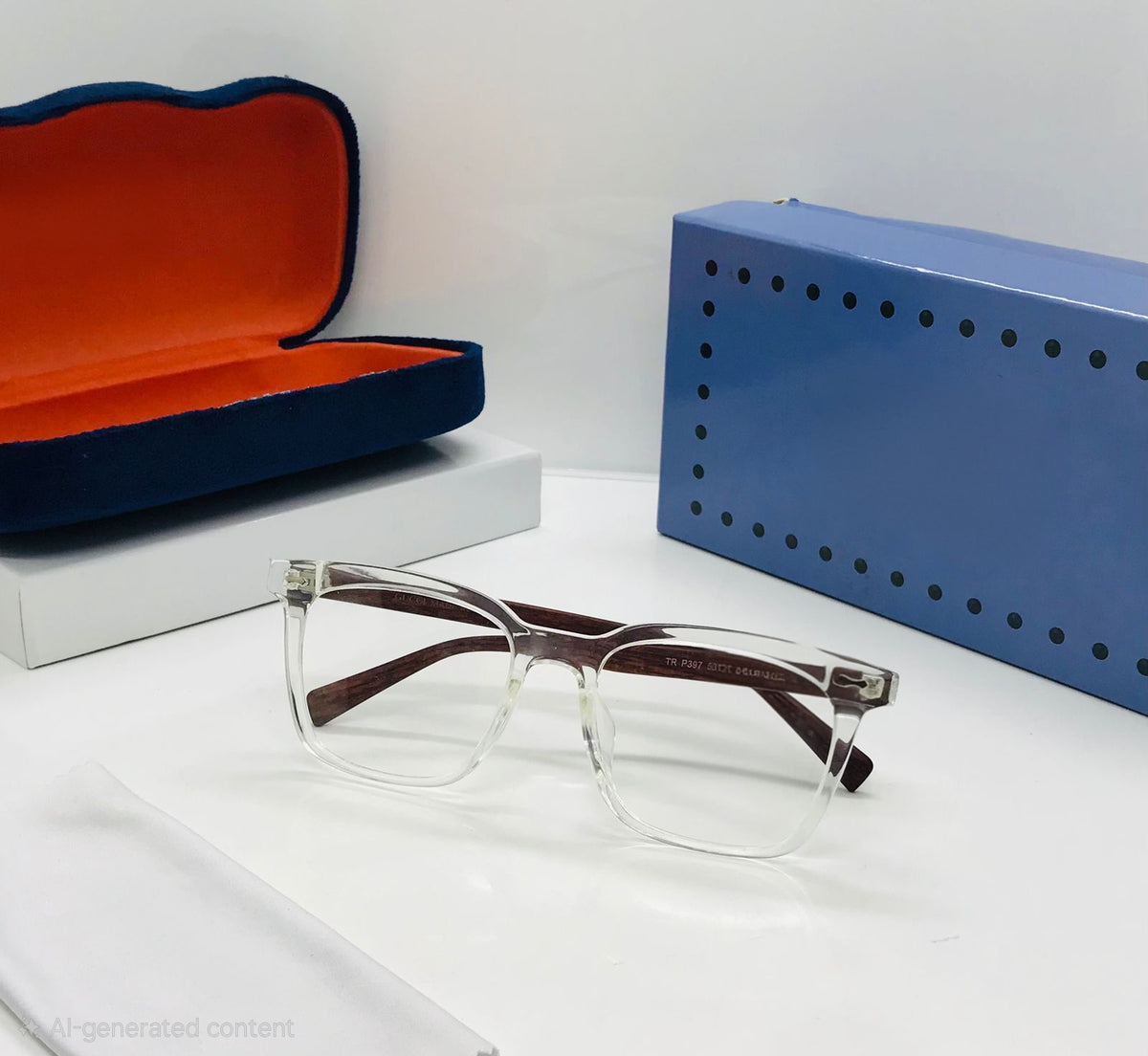 Trending Transparent Eyeglasses | Clear Frame Specs with Diamond Bling for Women