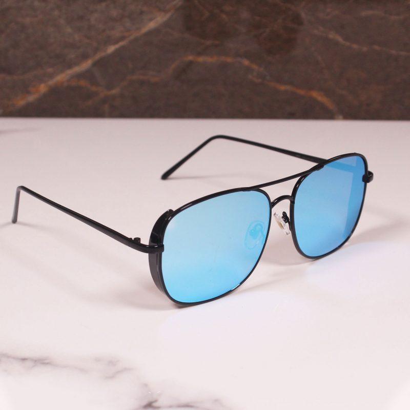 Metal Square Side Cap Sunglasses For Men And Women-FunkyTradition