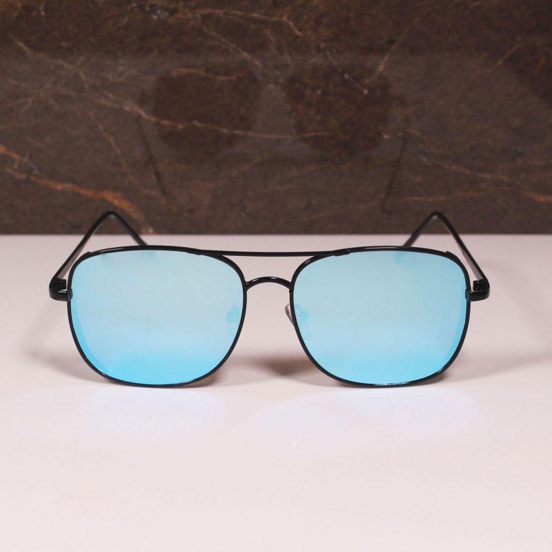 Metal Square Side Cap Sunglasses For Men And Women-FunkyTradition