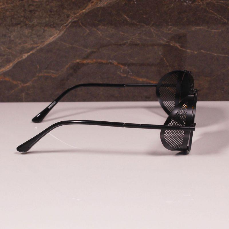 Stylish Metal Cap Round Sunglasses For Men And Women-FunkyTradition
