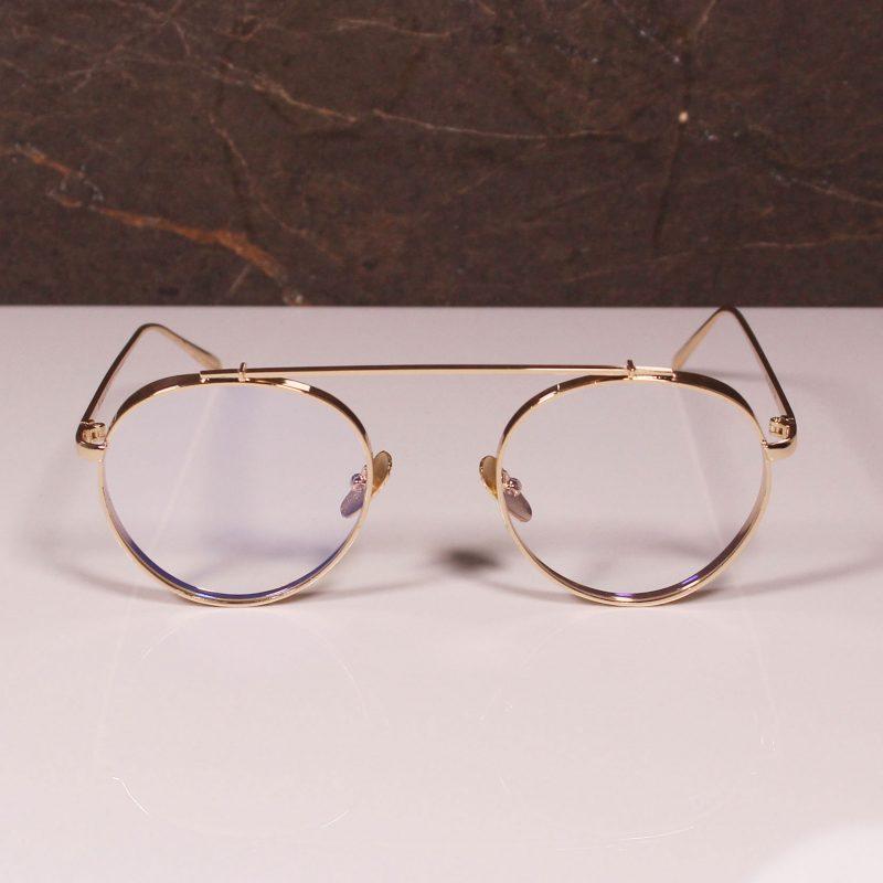 Stylish Round Metal Frame Sunglasses For Men And Women-FunkyTradition