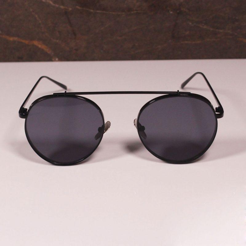 Round Metal Frame Sunglasses For Men And Women-FunkyTradition