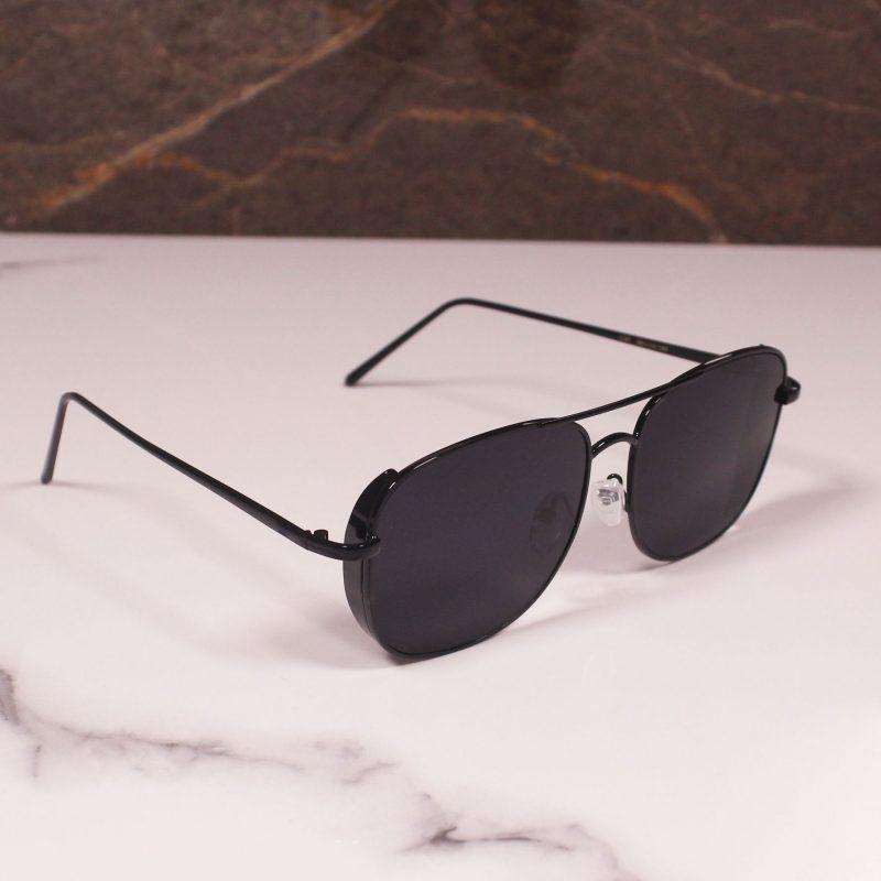 Metal Square Side Cap Sunglasses For Men And Women-FunkyTradition