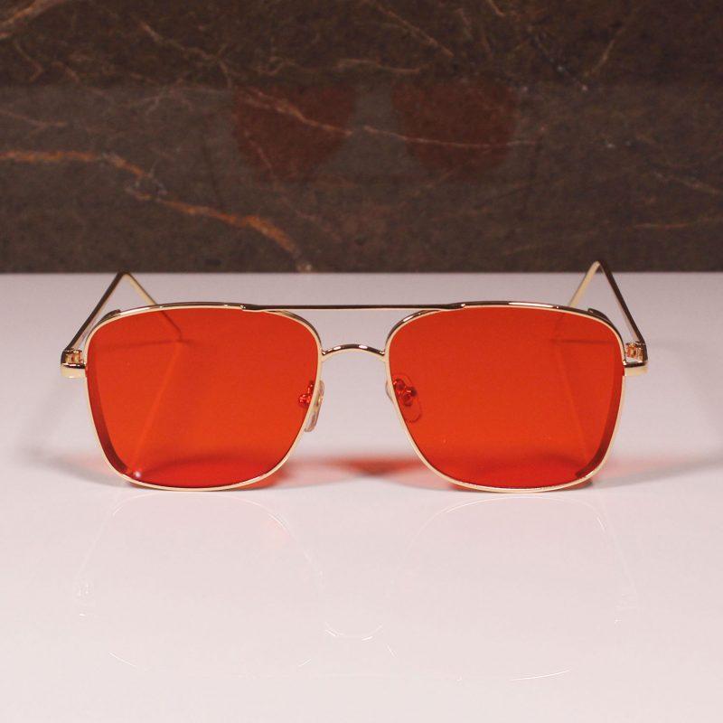 Metal Square Side Cap Sunglasses For Men And Women-FunkyTradition