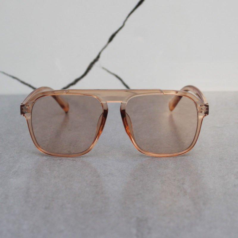 Stylish Square Fiber Frame Sunglasses For Men And Women-FunkyTradition