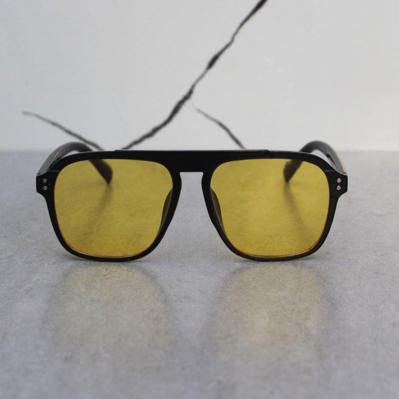 Stylish Square Fiber Frame Sunglasses For Men And Women-FunkyTradition