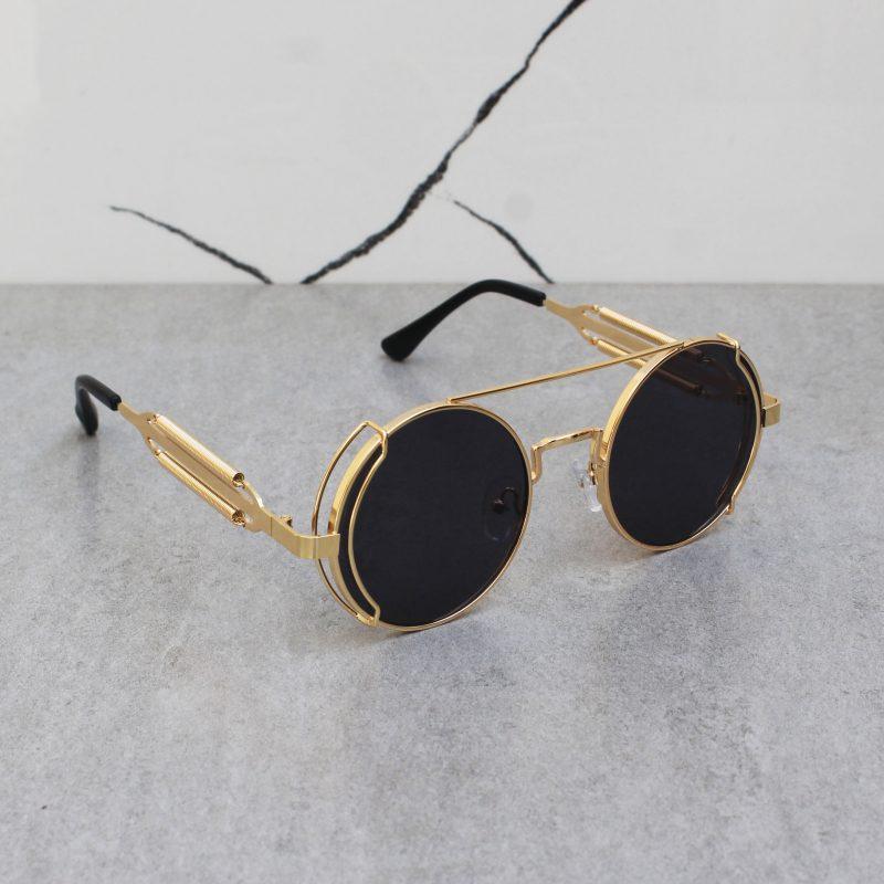 Round Vintage Candy Sunglasses For Men And Women-FunkyTradition